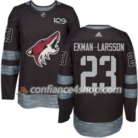 Adidas Maillot de Hockey Arizona Coyotes Oliver Ekman-Larsson 23 1917-2017 100th Anniversary Noir Authentic - Homme